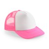 Čepice Vintage Snapback Trucker B645 (Velikost uni, Barva bílá-purpurová)