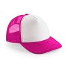 Čepice Vintage Snapback Trucker B645 (Velikost uni, Barva bílá-purpurová)
