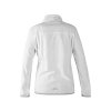 damska fleece mikina bílá zezadu