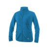 damska fleece mikina azurově modra
