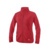 damska fleece mikina cervena zepredu