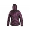 Dámská oboustranná zimní bunda OCEANIA (Velikost S, Barva fialová-černá)