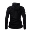 Dámská power-stretch mikina  NORTHPIERA MI-4453OR (Velikost XS, Barva černá)