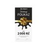 Darčeková poukážka v hodnote 2000 Kč