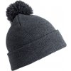 Dětská Pletená čepice s bambulí RC028J (Velikost uni, Barva černá)
