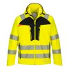 DX4 Hi-Vis Softshell bunda (Velikost 4XL, Barva oranžová-černá)