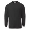 Nehořlavé triko s dlouhými rukávy Flame Resistant Anti-Static (Velikost L, Barva černá)