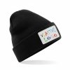 Originálna zimná čiapka s potlačou