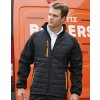 Polstrovaná softshell bunda Black Compass R237X (Velikost XS, Barva černá-žlutá)