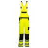 PW3 Hi-Vis laclové kalhoty (Velikost L, Barva oranžová-černá)