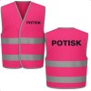 Reflexná vesta s potlačou
