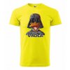 Tričko pánské DUCK VADER (Velikost XS, Barva bílá)