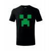 Tričko s MINECRAFT CREEPEREM (Velikost XS, Barva bílá)