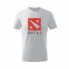 Tričko s potiskem DOTA (Velikost XS, Barva bílá)