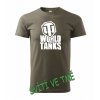 Tričko s WORLD OF TANKS (Velikost XS, Barva bílá)
