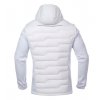 Pánská bunda ARDON® NYPAXX® s prošívanými díly a kapucí bílá záda