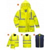 Zimní bunda 4v1 Hi-Vis Traffic (Velikost 4XL, Barva oranžová)