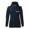 Tmavomodrá dámska mikina pre hasičov