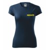 Modré dámske športové tričko pre hasičov