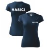 Modré dámske športové tričko pre hasičov