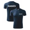 Modré detské športové tričko pre hasičov