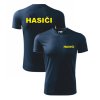 Modré detské športové tričko pre hasičov