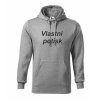 Pánska mikina s kapucňou s vlastnou potlačou