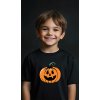 Detské halloweenske tričko tekvica