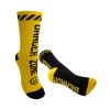 BENNONKY Čierne/žlté ponožky