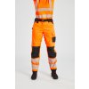 Dámské strečové reflexní kalhoty PW3 Hi-Vis výprodej (Velikost 32, Barva žlutá-černá)