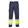 Dvoubarevné kalhoty Combat Hi-Vis výprodej (Velikost L, Barva žlutá-námořní modrá)