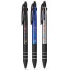 Multifunkční kuličkové pero 3v1 MULTIS s vlastním potiskem (Barva černá)