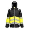 PW3 zimní bunda s vysokou viditelností třídy 1 (Barva oranžová-černá, Velikost 4XL)