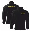 Pánská mikina s výšivkou Hasiči (Velikost L, Umístění potisku levé prso, Barva černá)