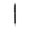 ESLA. Kuličkové pero ABS s metalickým povrchem (Barva černá)