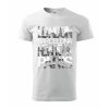 Tričko pánské LONDON BARCELONA NEW YORK PARIS (Velikost XS, Barva bílá)