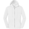Mikina Iconic Premium Hooded Sweat Jacket bílá