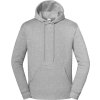 Mikina Iconic Premium Hooded šedý melír
