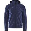 Lehká pánská bunda do deště Craft Evolve Rain Jacket M (Barva černá, Velikost XS)