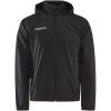 Lehká pánská bunda do deště Craft Evolve Rain Jacket M (Barva černá, Velikost XS)