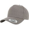 5panelová snapback kšiltovka Flexfit 7707 šedá
