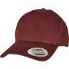 5panelová snapback kšiltovka Flexfit 7707 tmavě červená