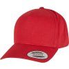5panelová snapback kšiltovka Flexfit 7707 červená