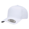 5panelová snapback kšiltovka s perforací YP Classics bílá