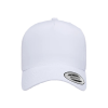 5panelová snapback kšiltovka s perforací YP Classics bílá přední pohled