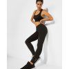Dámské elastické kalhoty Adelaida černá na modelce
