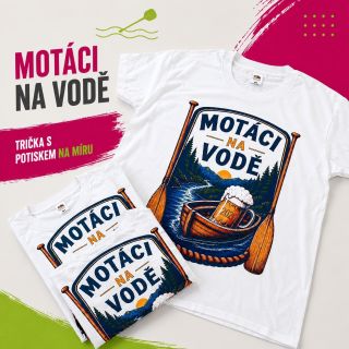 Když se řekne vodák, většina z nás si představí pohodu, sluníčko, občas nějakej ten cvak a... Motáky! 🚣‍♂️ Pro partu...