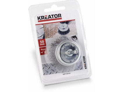 Ocleový kartáč na vrtačky 50mm KREATOR KRT150102