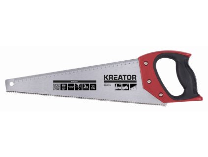 Ruční pila 400mm 11TPI KREATOR KRT801101