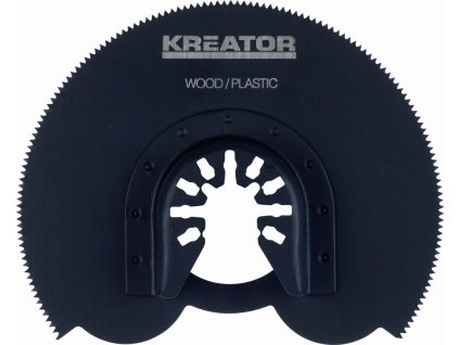 Segmentový řezný kotouč 90 x 1,4 mm dřevo, plast KREATOR KRT990020